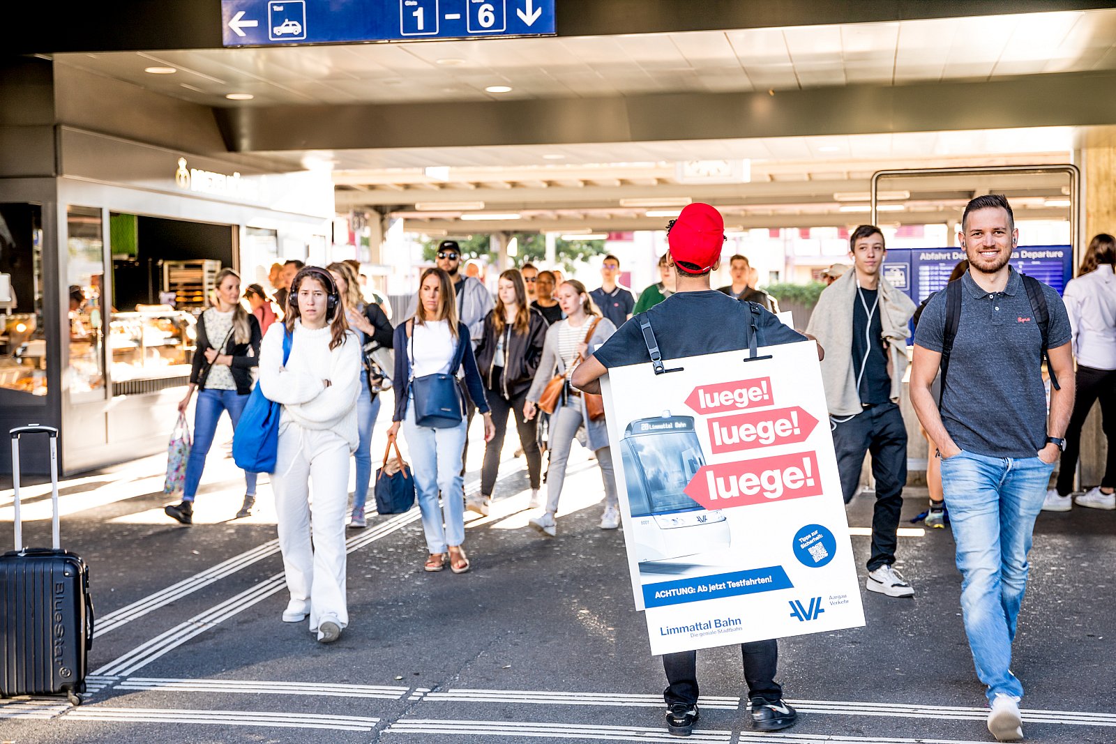 Testfahrten der Limmattal Bahn